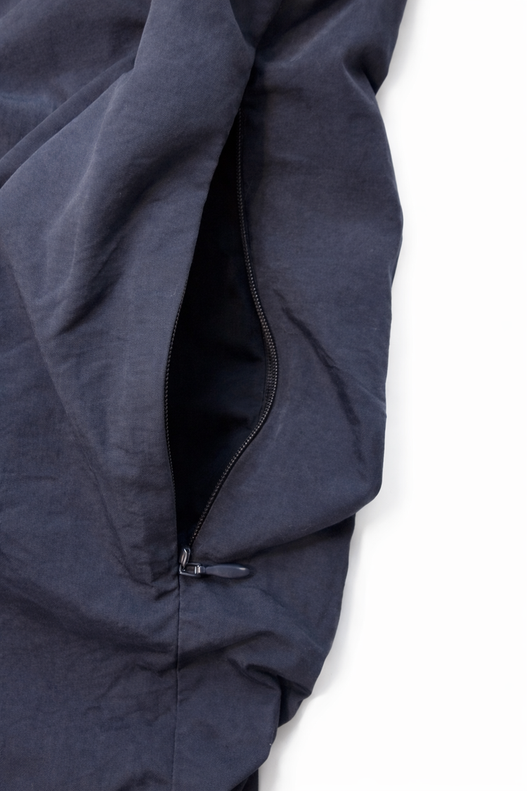 BAGGYSPORTS BA-003 2TUCKS NYLON CHINO NAVY