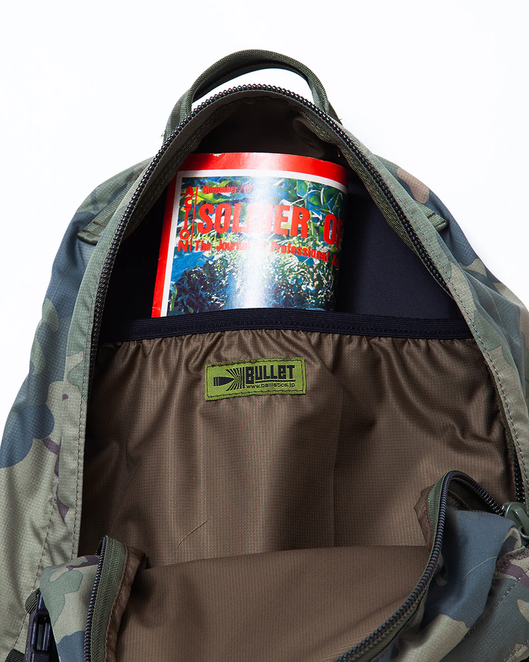 THE CORONA UTILITY BALLISTICS × CORONA CB001 UTILITY A-3 PACK Mitchell Pattern Camo