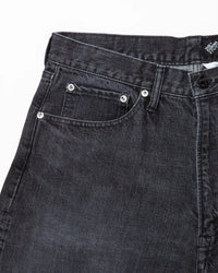 THE CORONA UTILITY   CP005 - W05 5POCKET / Black Denim w/ Special Bio-wash CP005-26-04-M