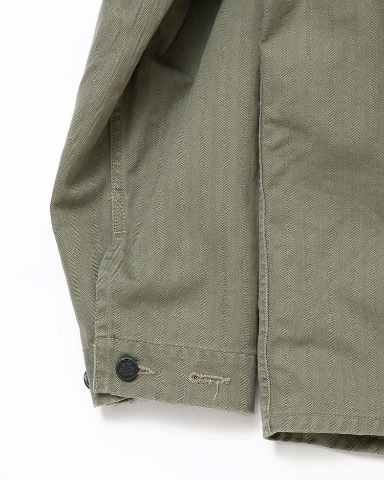 THE CORONA UTILITY CSJ005 - N-3 JUMPER / Light OG w/ Bio-wash