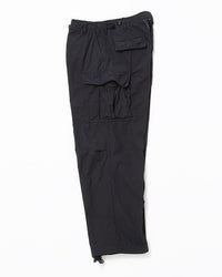 FATIGUE SLACKS  FP006 - JUNGLE SLACKS / Black w/ Bio-wash FP006-26-06