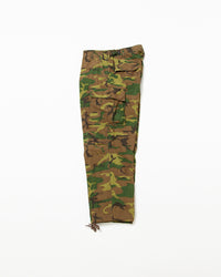 FATIGUE SLACKS  FP006 - JUNGLE SLACKS / ERDL "GREEN in COUNTRY" w/ Bio-wash FP006-26-07