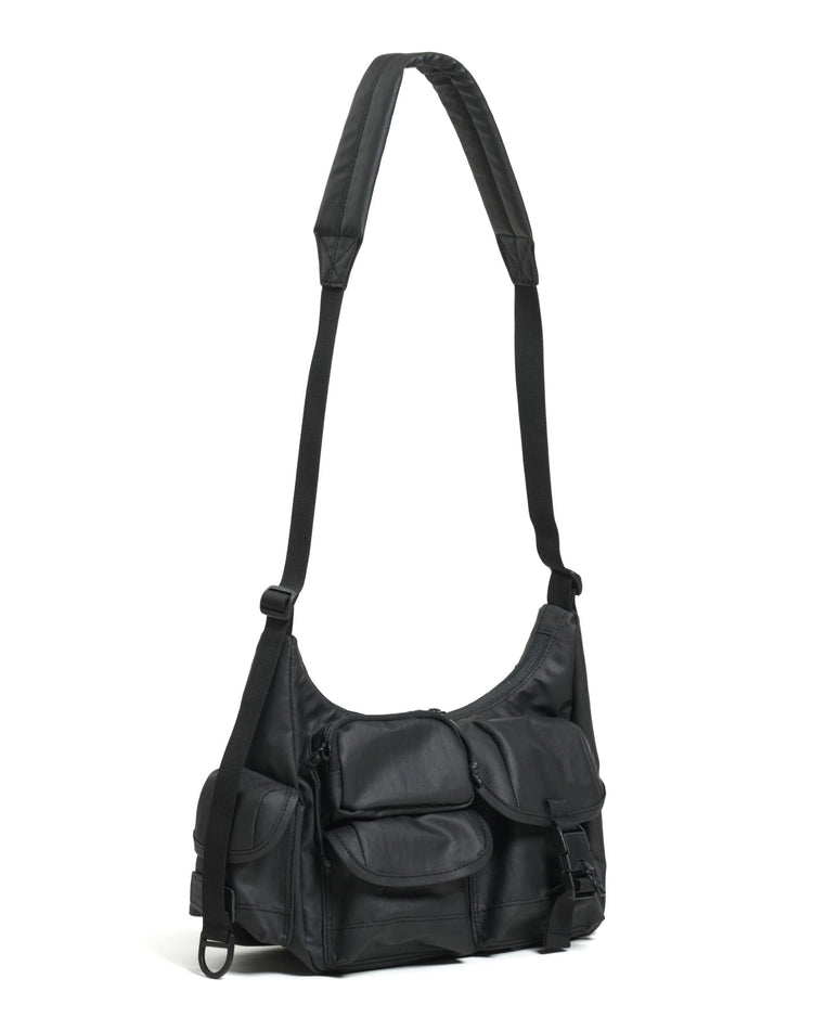 BAICYCLON by bagjack /  MULTI POCKETS SHOUDER BAG SMALL (BLACK2) BCL-85