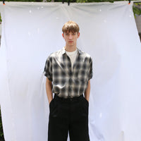 EEL Products  / CONKARA SHIRT 1/2  E-25406B C/#17 Black Checke