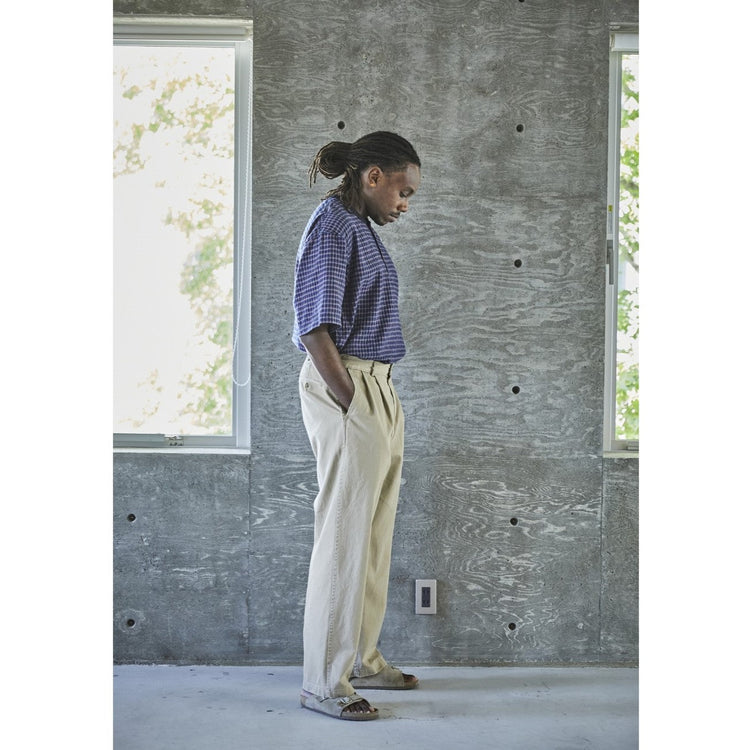 orslow / TWO TUCK WIDE TROUSERS