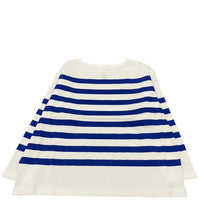 maillot / Panel Border Basque MAK-23111 WHITE*WIDE ROYAL 