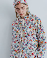 MEYAME BLOUSE JACKET (FLOWER) WHITE