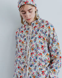 MEYAME  BLOUSE JACKET (FLOWER) WHITE