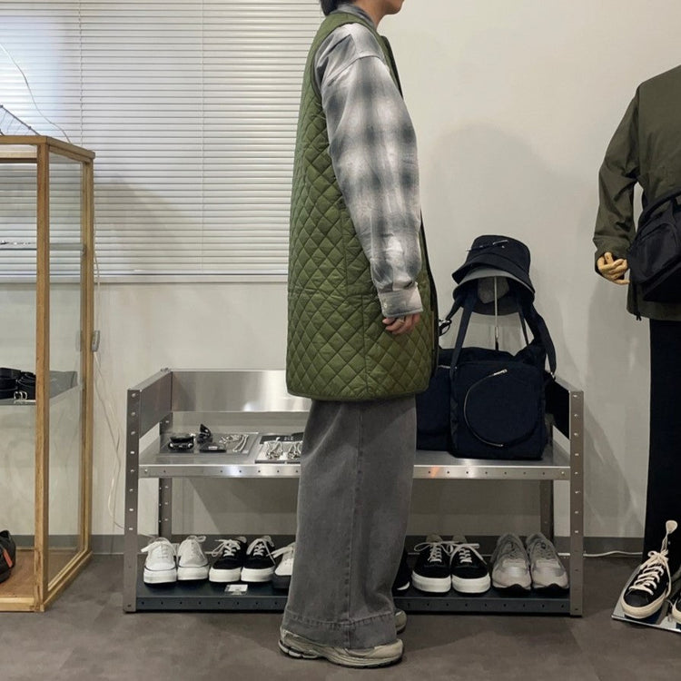 UNIVERSAL OVERALL/ QUILT LONG VEST