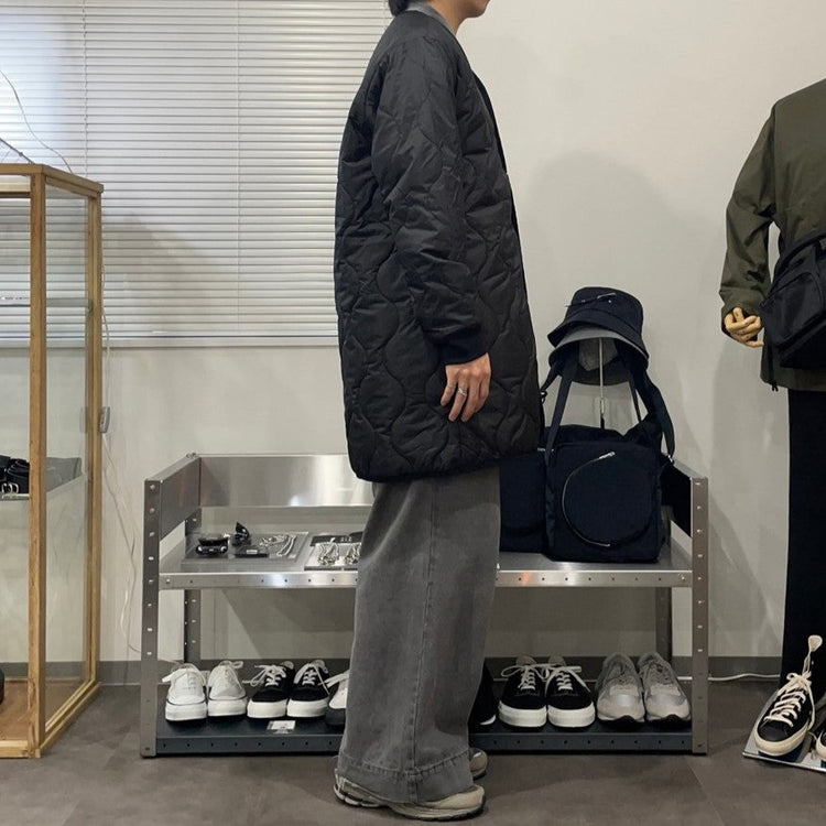 UNIVERSAL OVERALL/ QUILT COAT BLACK