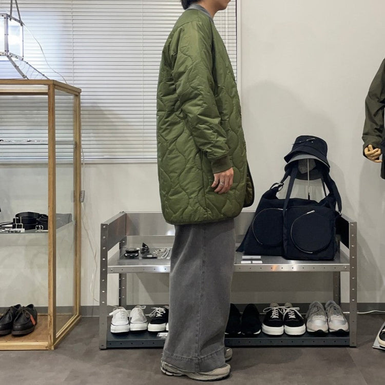 UNIVERSAL OVERALL/ QUILT COAT K.GREEN