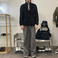 Healthknit  / Sherpa Fleece Half zip jacket