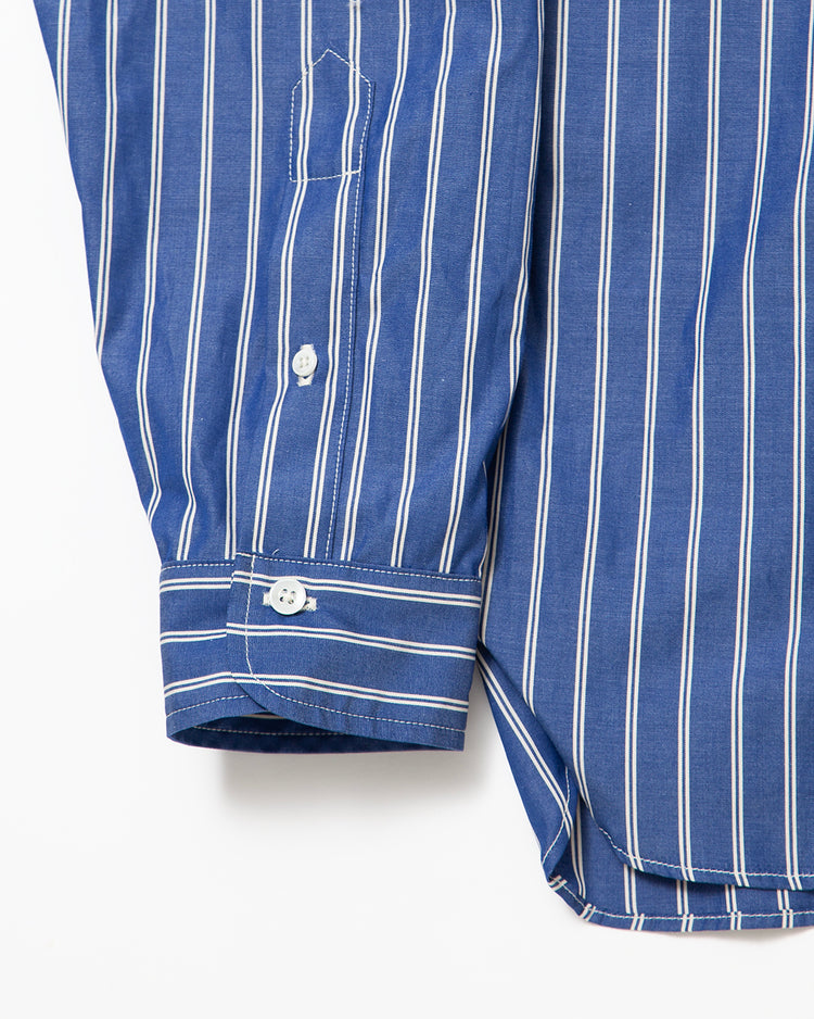 THE CORONA UTILITY CS005 - W.C.W SHIRT PULLOVER / Blue × White