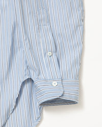 THE CORONA UTILITY CS005 - W.C.W SHIRT PULLOVER / Blue × Charcoal