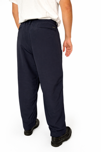 BAGGYSPORTS BA-003 2TUCKS NYLON CHINO NAVY