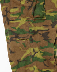 FATIGUE SLACKS  FP006 - JUNGLE SLACKS / ERDL "GREEN in COUNTRY" w/ Bio-wash FP006-26-07