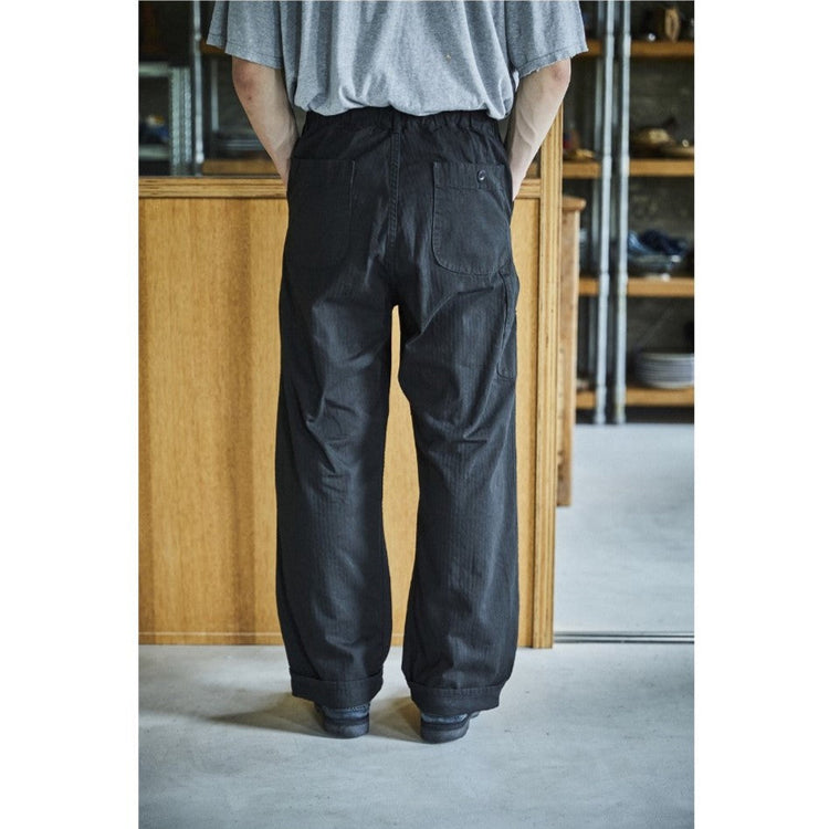 orslow / WIDE FIT FRENCH WORK PANTS BLACK – CASDAY / キャスデイ