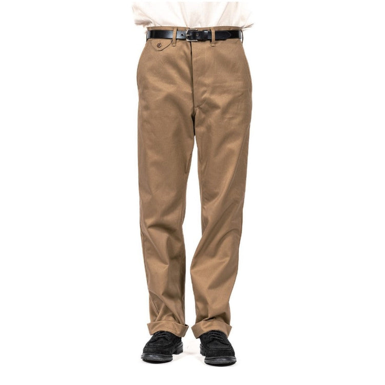 WORKERS Officer Trousers Regular Fit 8oz GR Back Denim