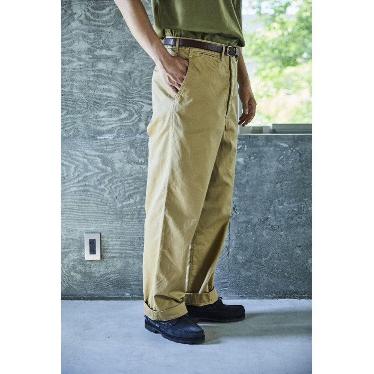 orslow  VINTAGE FIT ARMY TROUSER DARK KHAKI