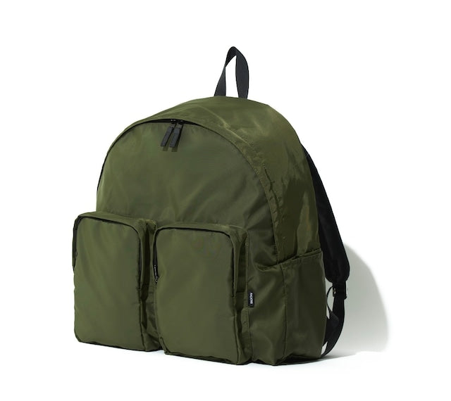 PACKING/ DOUBLE POCKET BACKPACK OLIVE PA-029