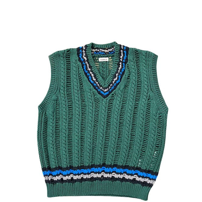 COOHEM  / SUKASHI TILDEN KNIT V/T GREEN