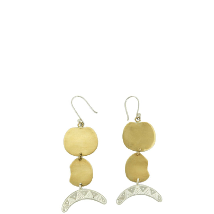 OMBRE CLAIRE / Big Motif Earrings ref1148