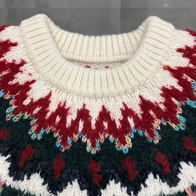 COOHEM  / KOHEN NORDICKNIT PULLOVER