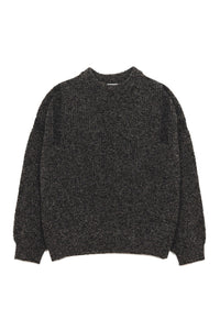 YASHIKI  Shusetsu boucle Knit（終雪） BROWN YSK-25AW-KN12