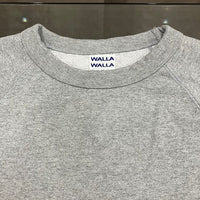 WALLA WALLA SPORT / 13oz CREW SWEAT SHIRT H.GRAY