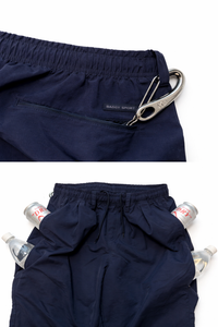 BAGGYSPORTS BA-003 2TUCKS NYLON CHINO NAVY