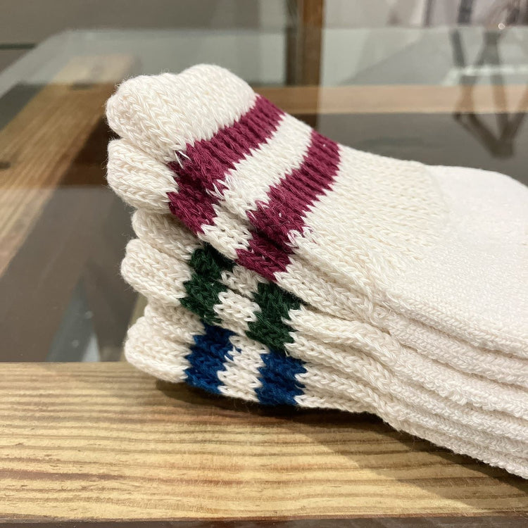 Healthknit  / SINKER CLASSIC LINE CREW 3P SOX