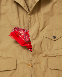 THE CORONA UTILITY CJ001 - CORONA・GAME JACKET / Dry Khaki CJ001-26-09-M