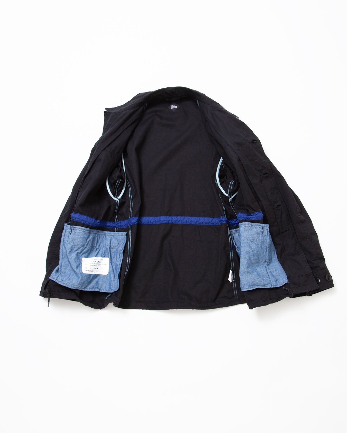 THE CORONA UTILITY CJ073 - M-43 FIELD JACKET BLACK – CASDAY