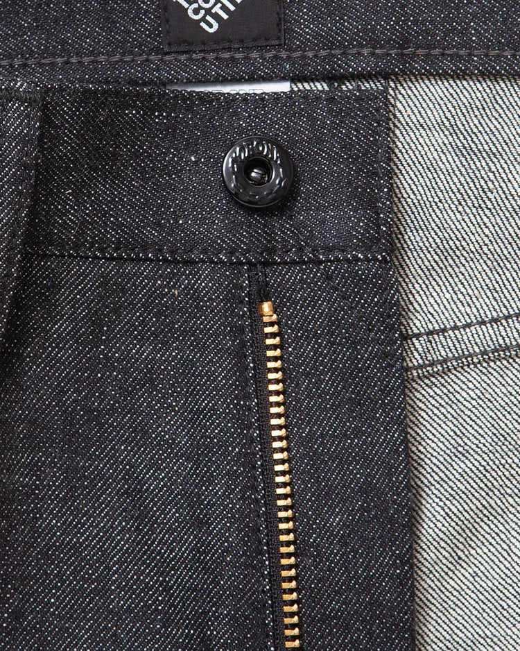 THE CORONA UTILITY   CP005 - W05 5POCKET / Black Denim CP005-26-02N-M