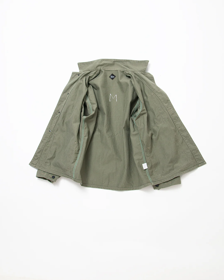 THE CORONA UTILITY CSJ005 - N-3 JUMPER / Light OG w/ Bio-wash