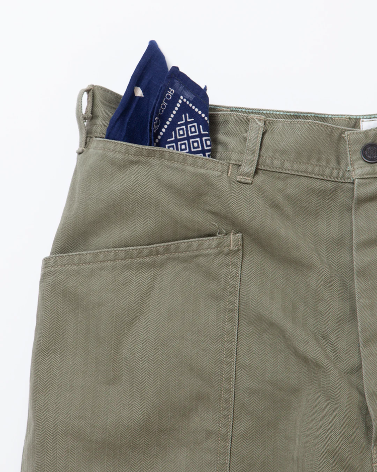 FATIGUE SLACKS FP015 UTILITY NAVY SLACKS Light OG w Bio-wash