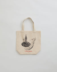 THE SHINZONE / BISTRO SEBASTIEN TOTEBAG ECRU