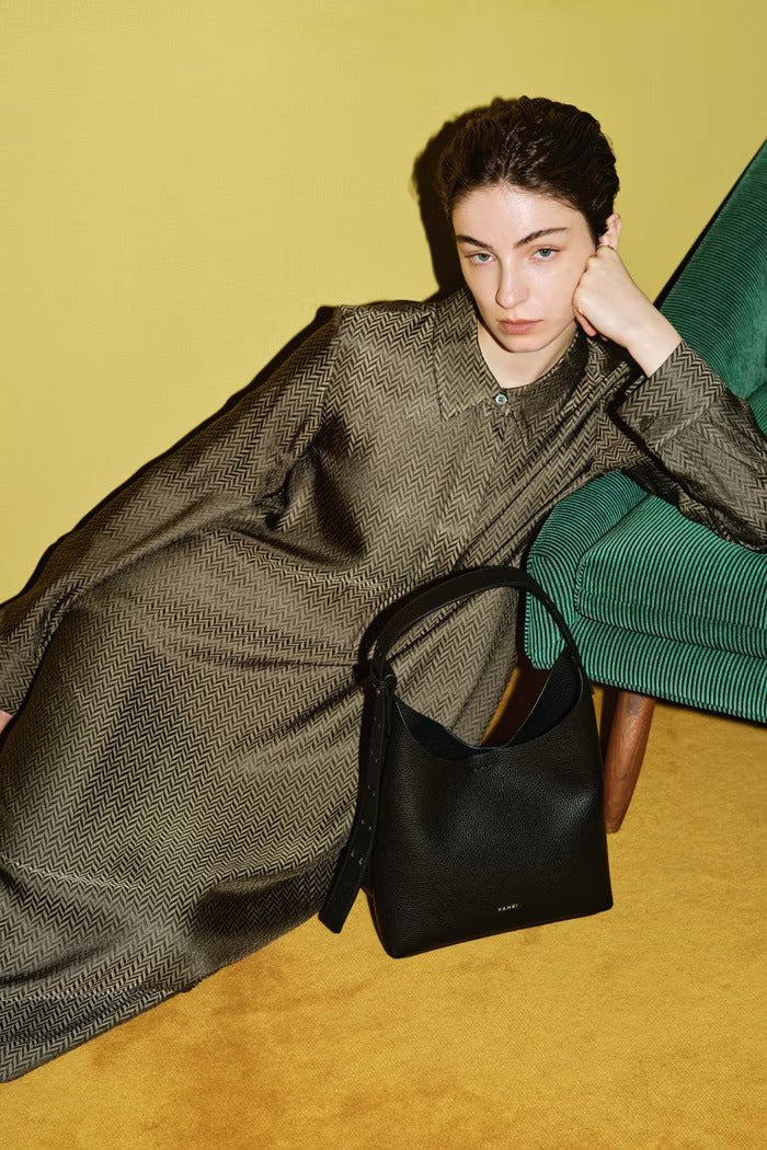 YAHKI  YH-738 TOTE BAG_BLACK