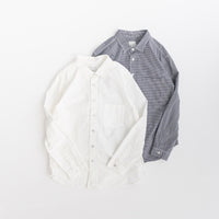 RINEN / 80/2ダウンプルーフ レギュラーカラーシャツ  81.ギンガム