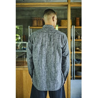 orslow / RELAX FIT WORK SHIRT BLACK CHECK