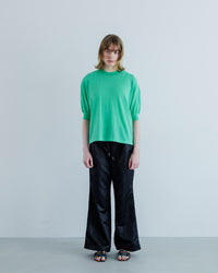 MEYAME COTTON KNIT TEE GREEN