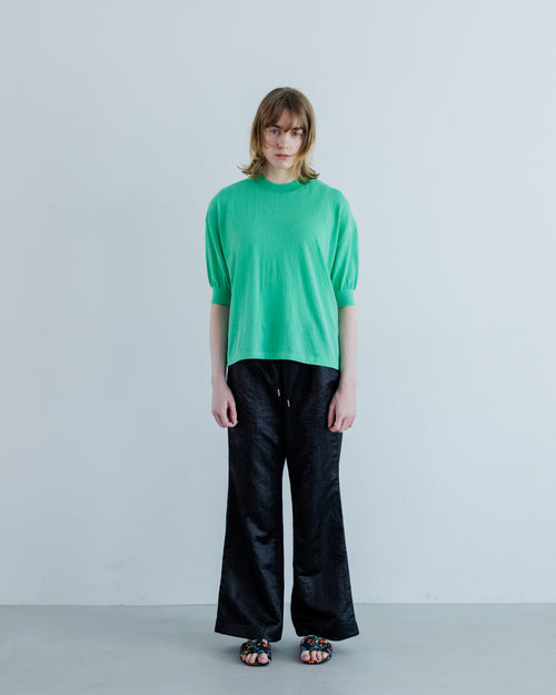 MEYAME COTTON KNIT TEE GREEN