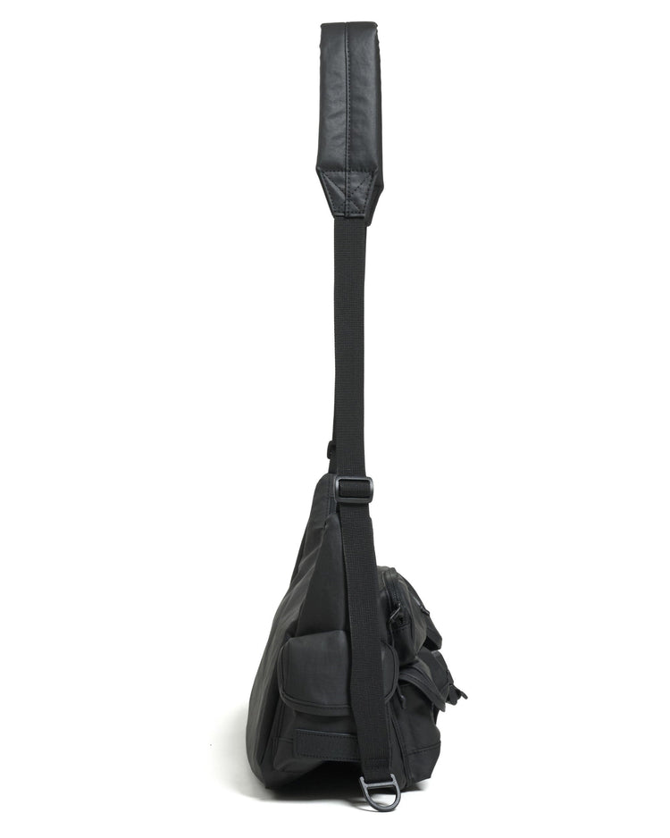 BAICYCLON by bagjack /  MULTI POCKETS SHOUDER BAG SMALL (BLACK2) BCL-85