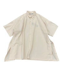 HAVERSACK / Regular Collar High Slit Shirt