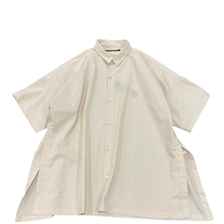 HAVERSACK / Regular Collar High Slit Shirt