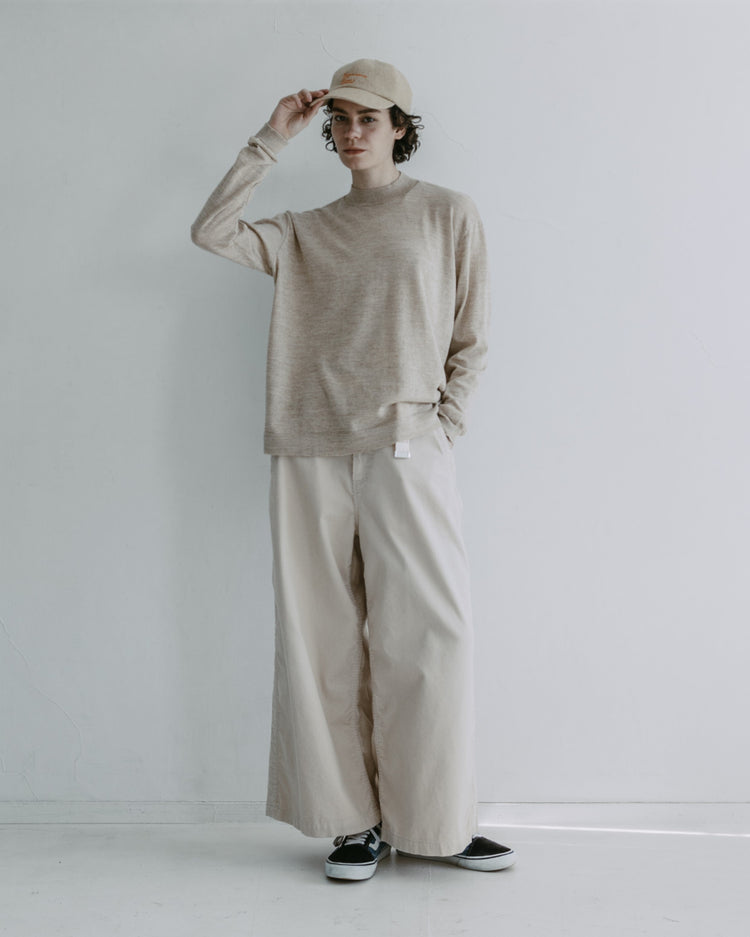 MEYAME  WASHABLE MERINO WOOLCOTTN KNIT  BEIGE