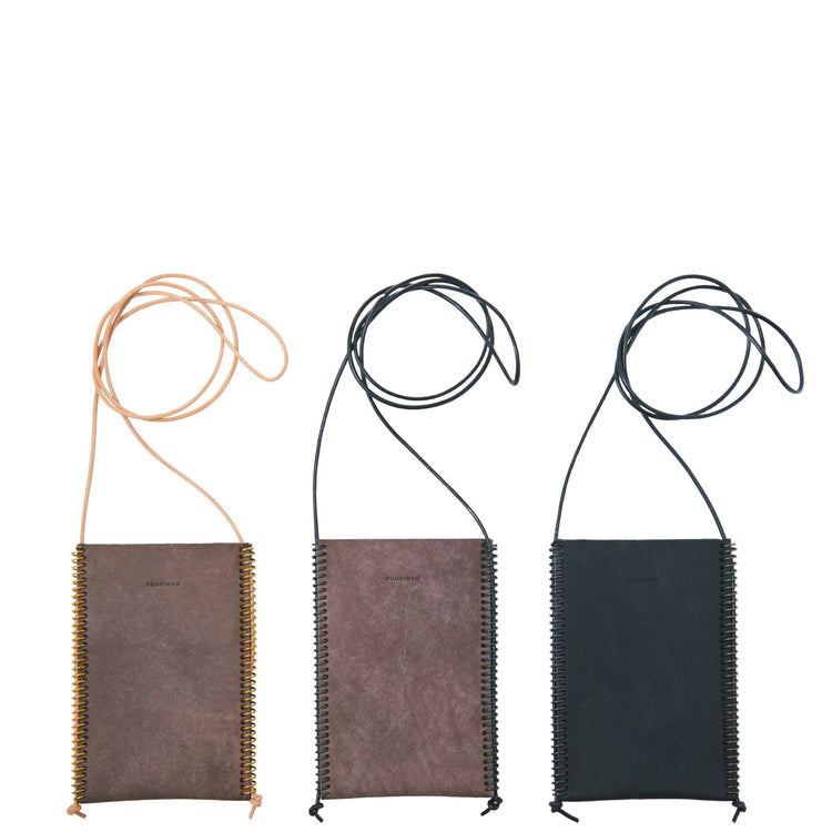 FUJIKINKO / LEATHER SACOCHE - TWIST 70