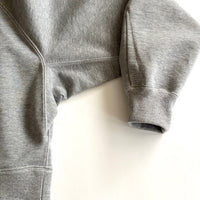 HAVERSACK / Women 612521  TOP GRAY  ハイゲージ裏毛　クロップドスエットシャツ