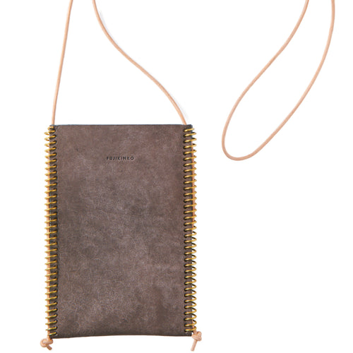 FUJIKINKO / LEATHER SACOCHE - TWIST 70