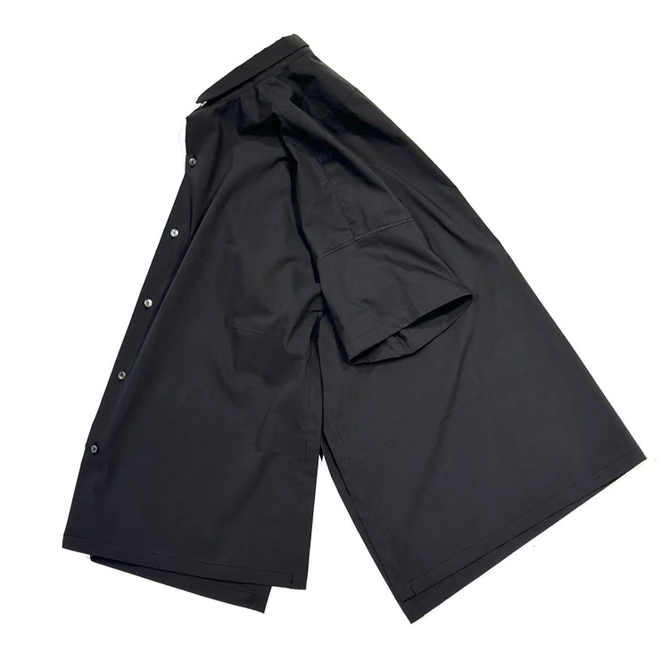 HAVERSACK / Regular Collar High Slit Shirt